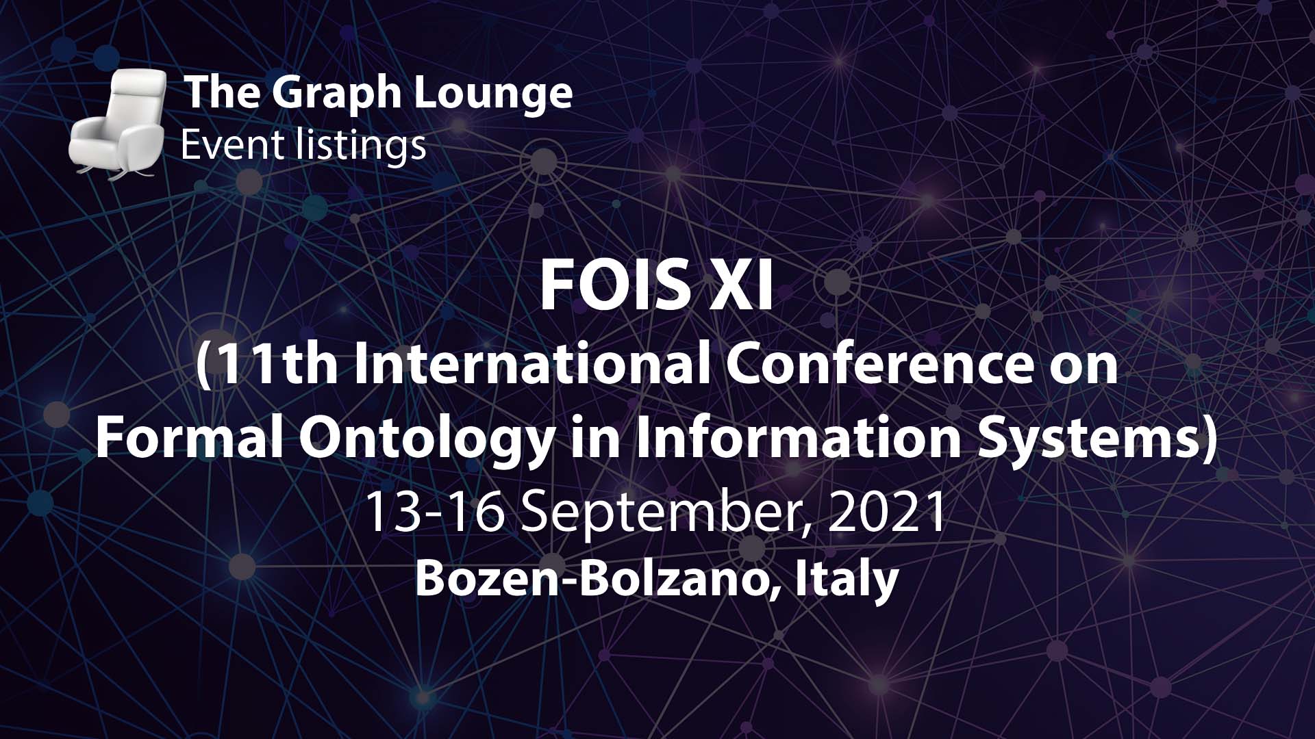 FOIS XI (11th International Conference on Formal Ontology in Information Systems)