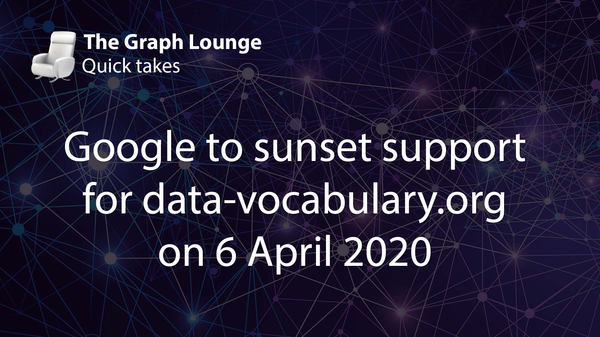 Read more about the article Google to stop supporting data-vocabulary.org on 6 April 2020