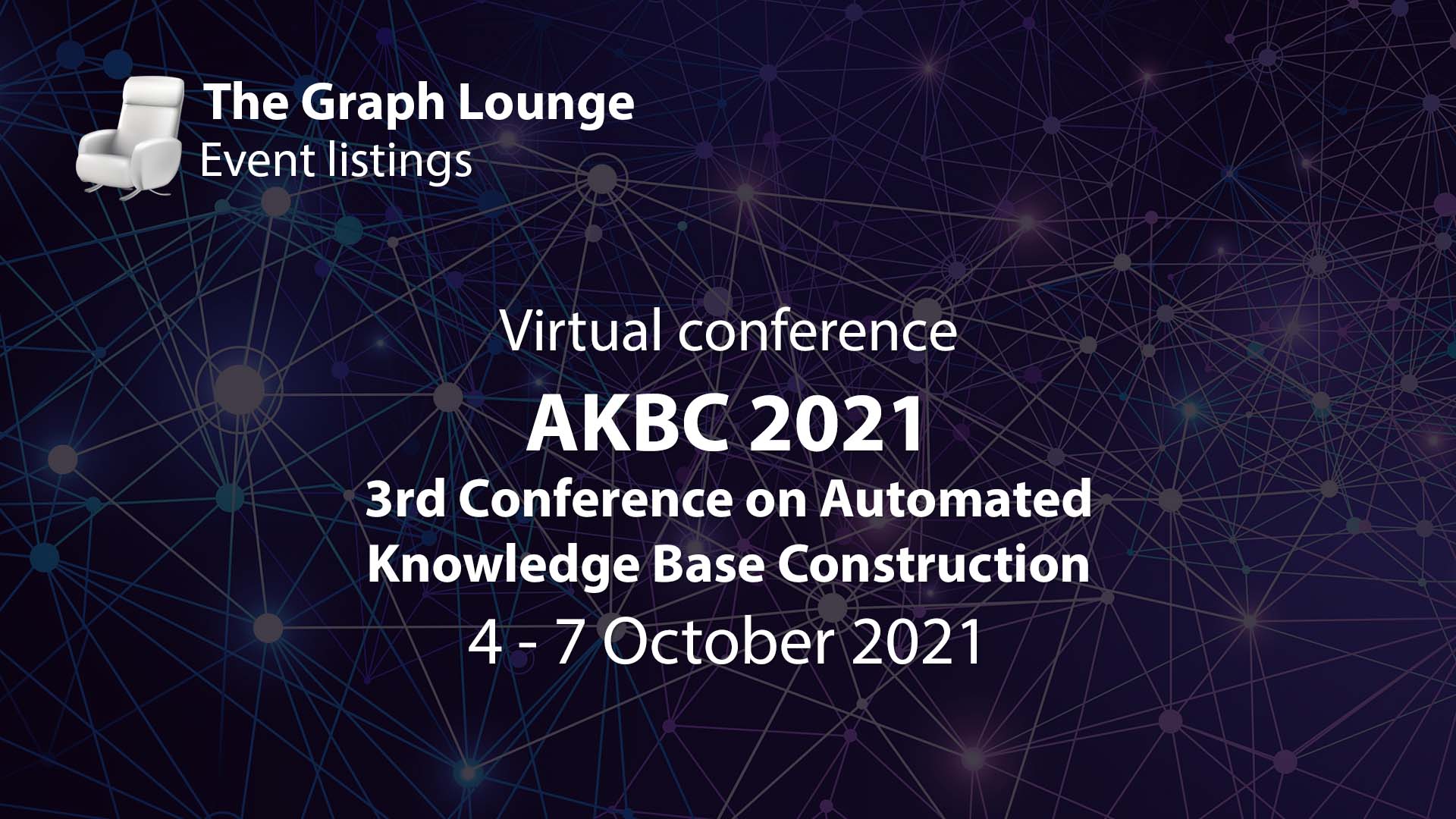 AKBC 2021 (3rd Conference on Automated Knowledge Base Construction)