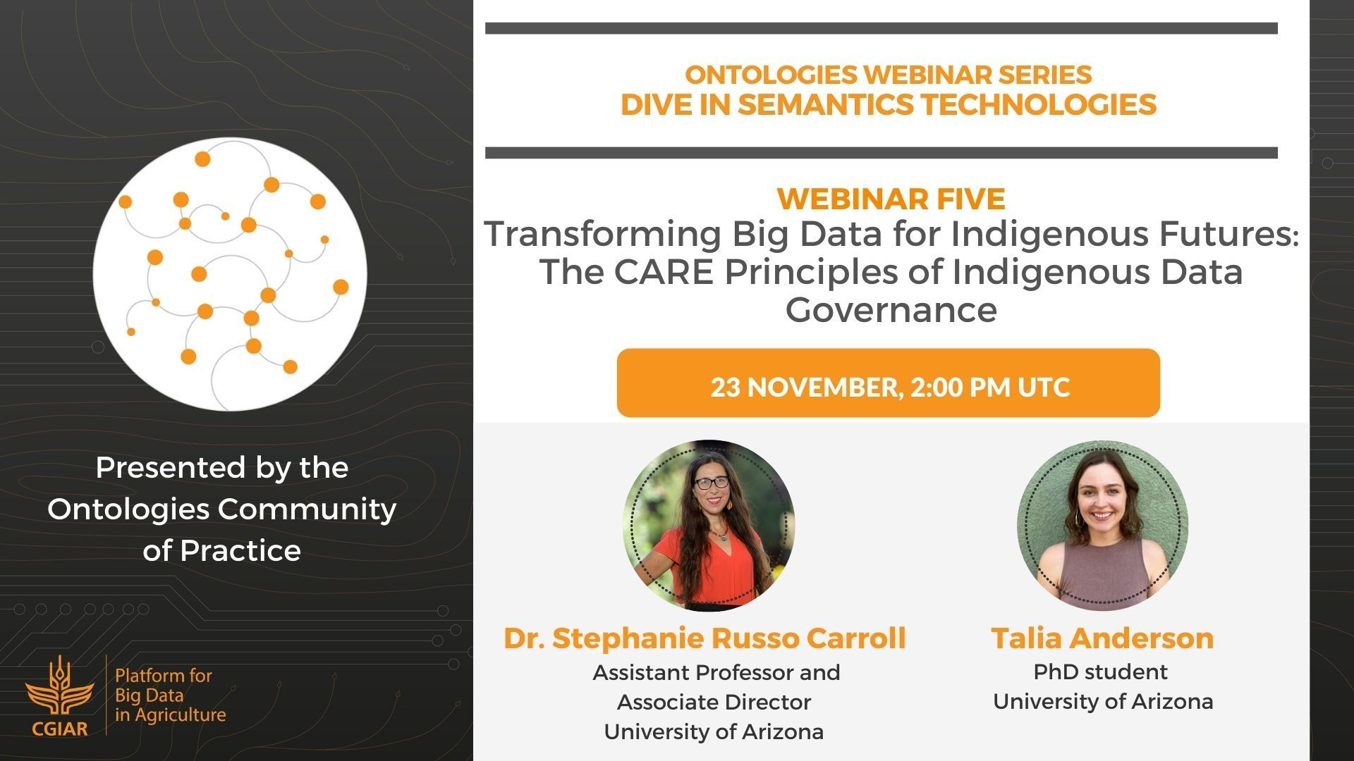 Transforming Big Data for Indigenous Futures: The CARE Principles of Indigenous Data Governance