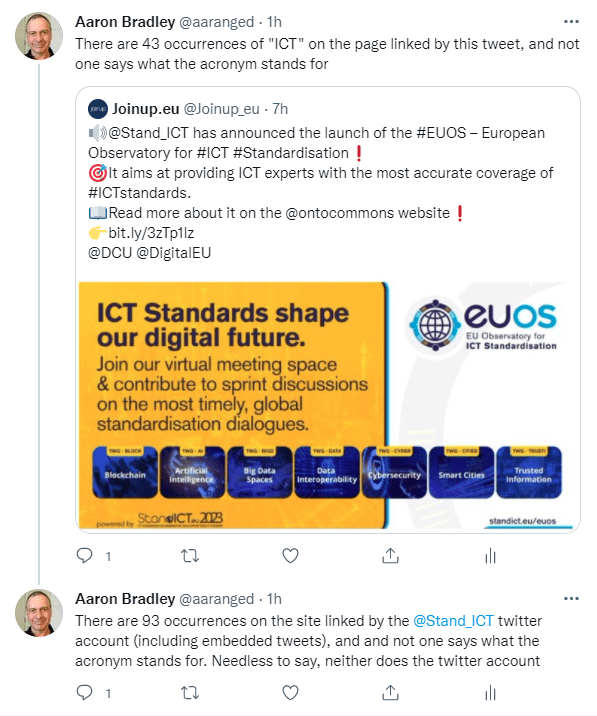 WTF does ICT stand for?