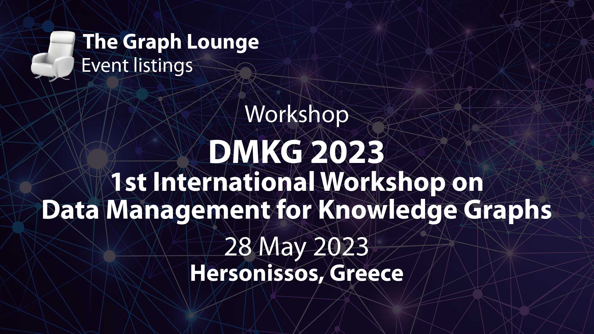 DMKG 2023 (1st International Workshop on Data Management for Knowledge Graphs)