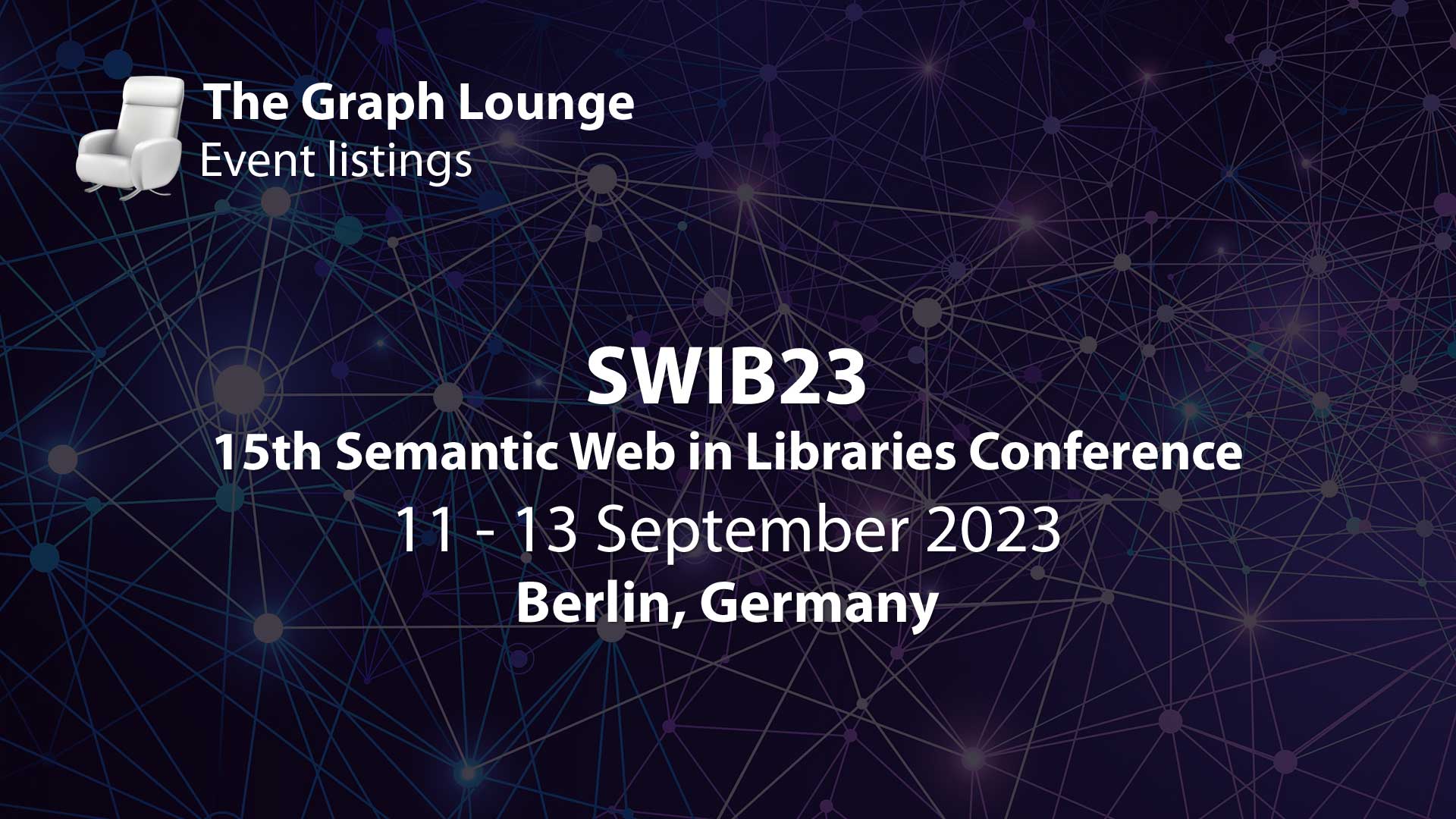 SWIB23 (15th Semantic Web in Libraries Conference)